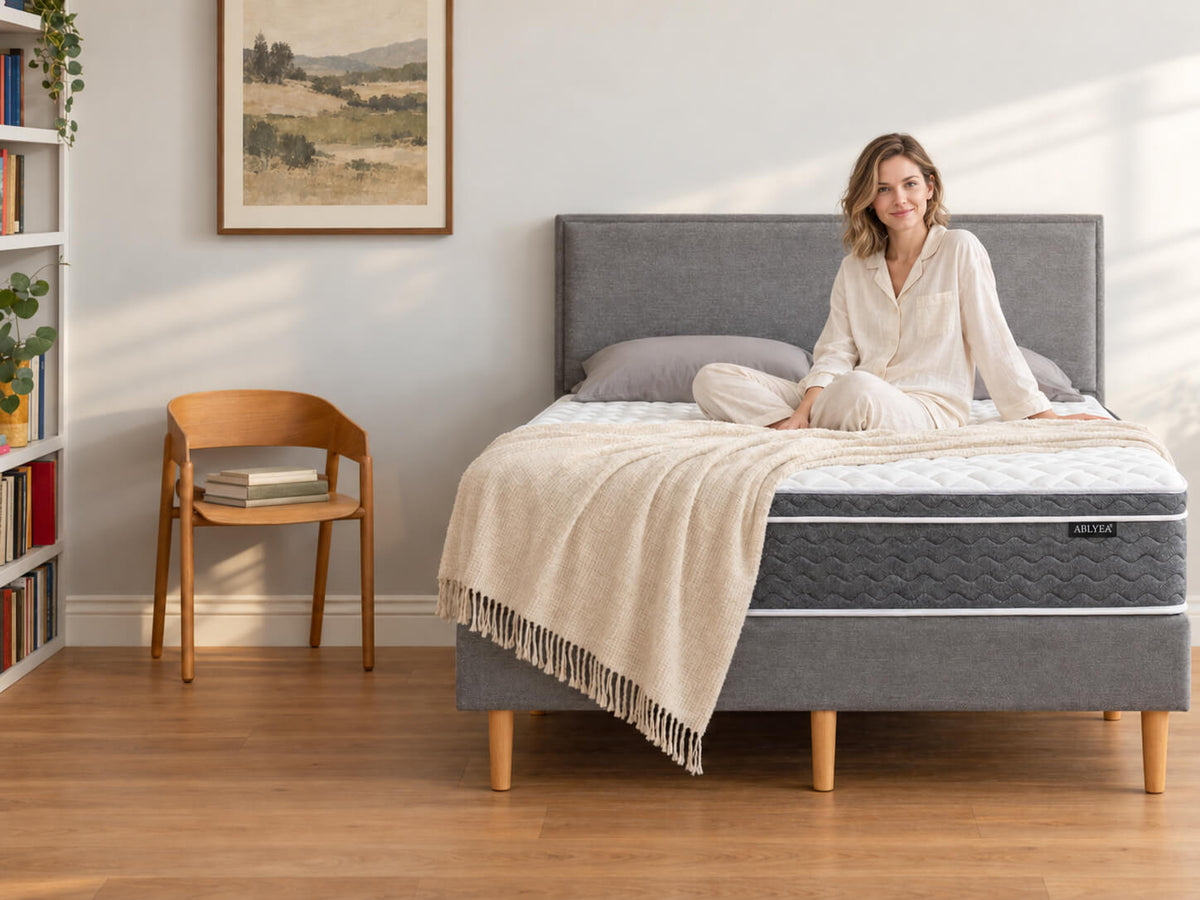 Mattress Firmness Explained: ABLYEA Gray Luxe Medium Soft vs. Medium Firm