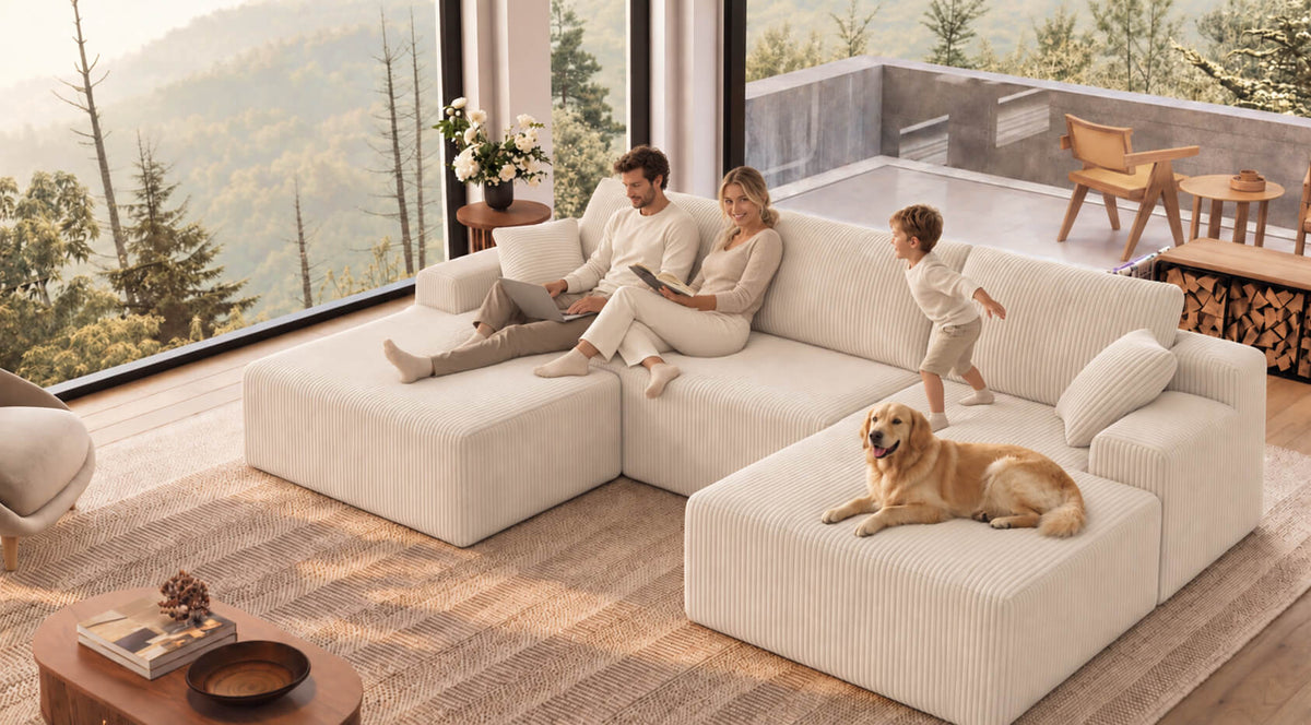 L-Shaped vs. U-Shaped Sectionals: Which Fits Your Living Room? - Ablyea