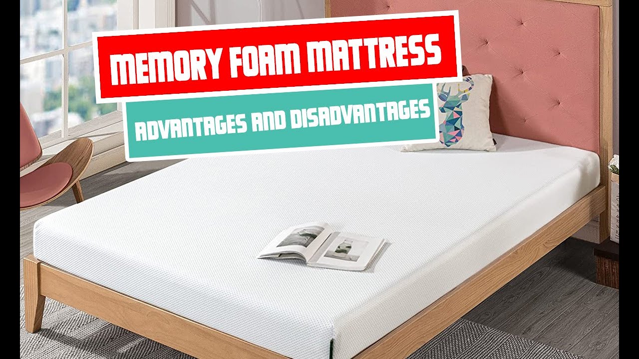 What is the disadvantage of a gel memory foam mattress?