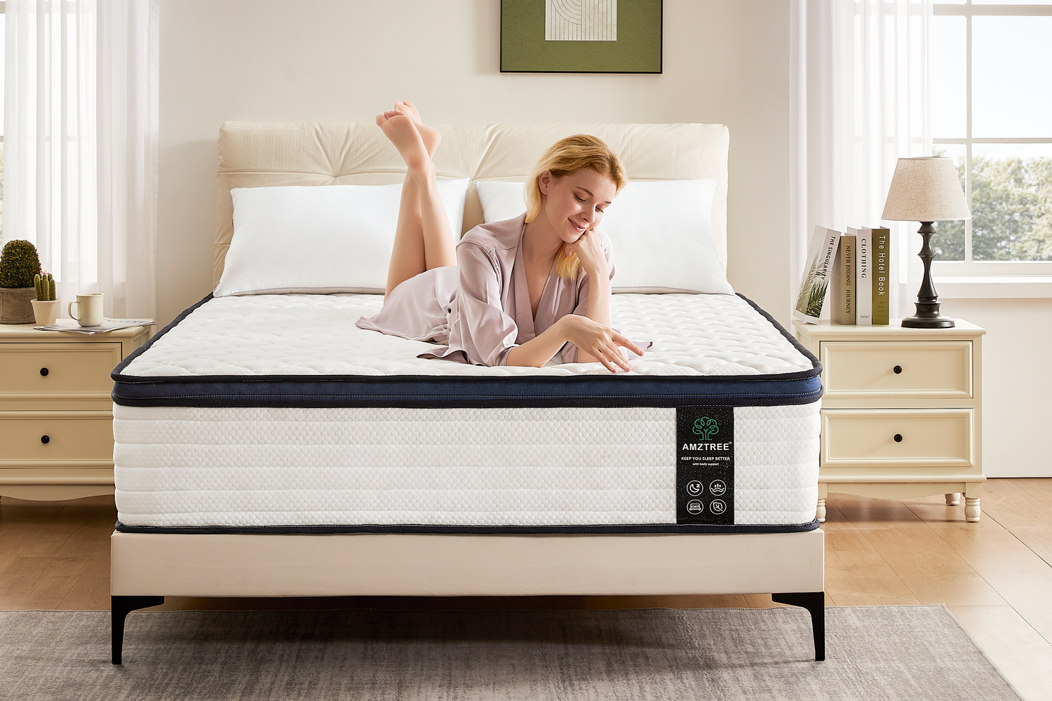 AMZTREE Ocean Hybrid Mattress