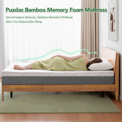 Ablyea 12” Memory Foam Bamboo Fiberm Mattress
