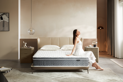 ABLYEA Gray Luxe Hybrid Mattress