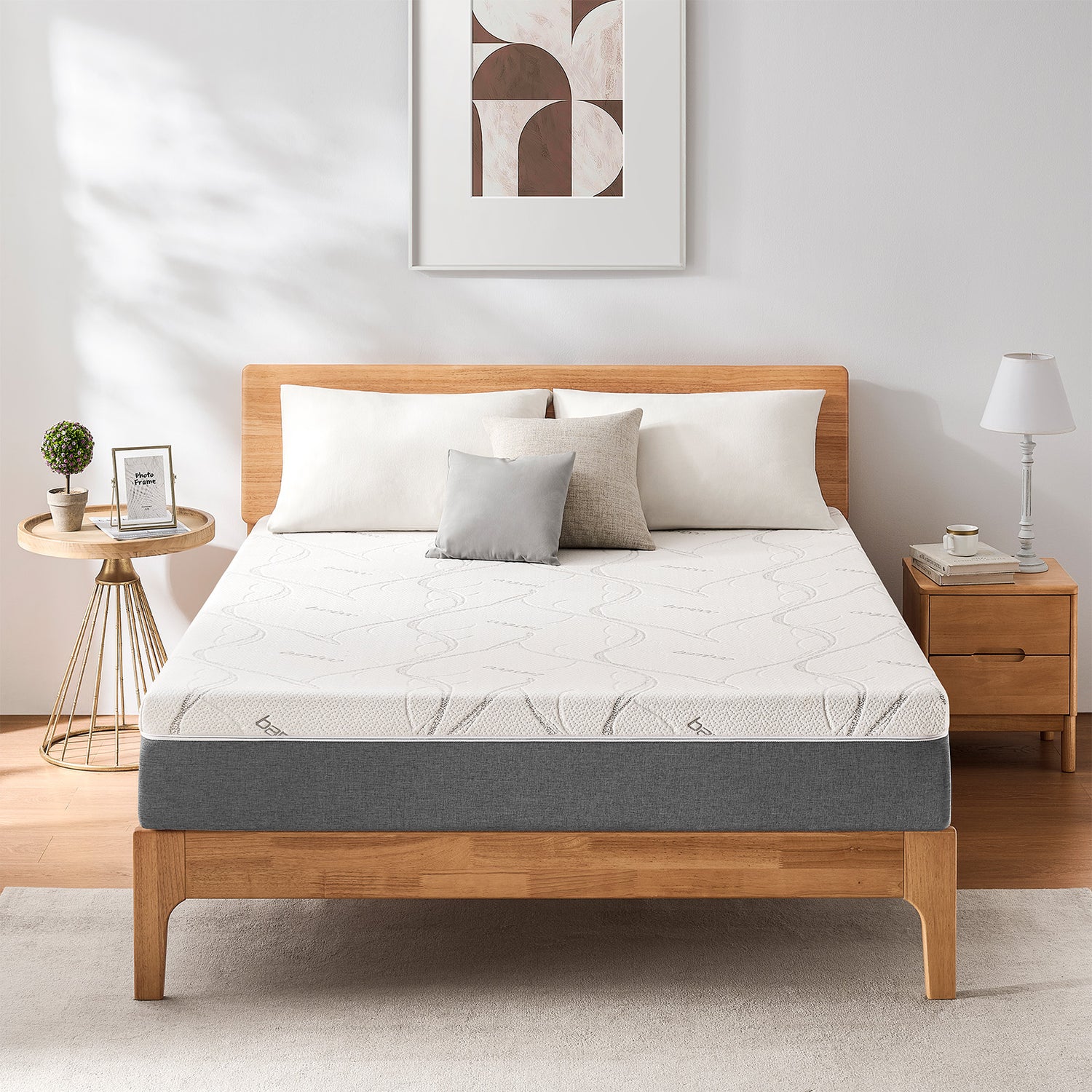 Ablyea 12” Memory Foam Bamboo Fiberm Mattress