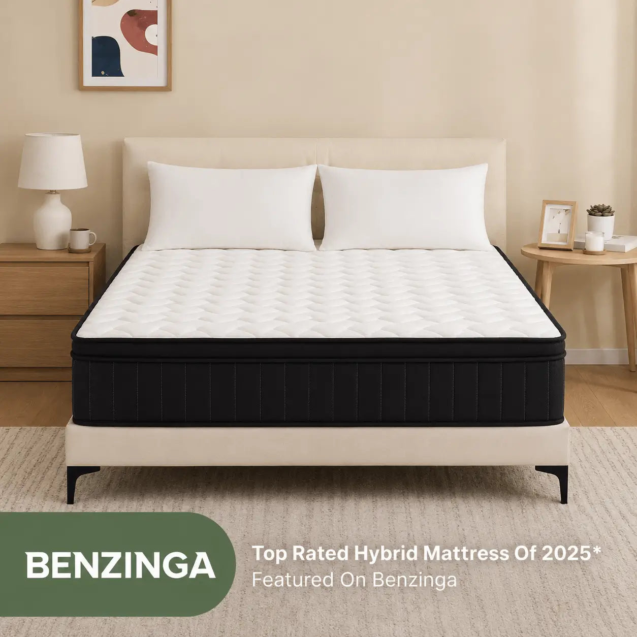ABLYEA EcoPlush Hybrid Mattress