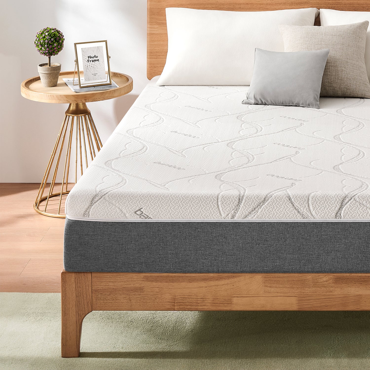 Ablyea 12” Memory Foam Bamboo Fiberm Mattress