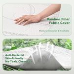 Ablyea 10” Kids Memory Foam Bamboo Fiber Mattress - Ablyea