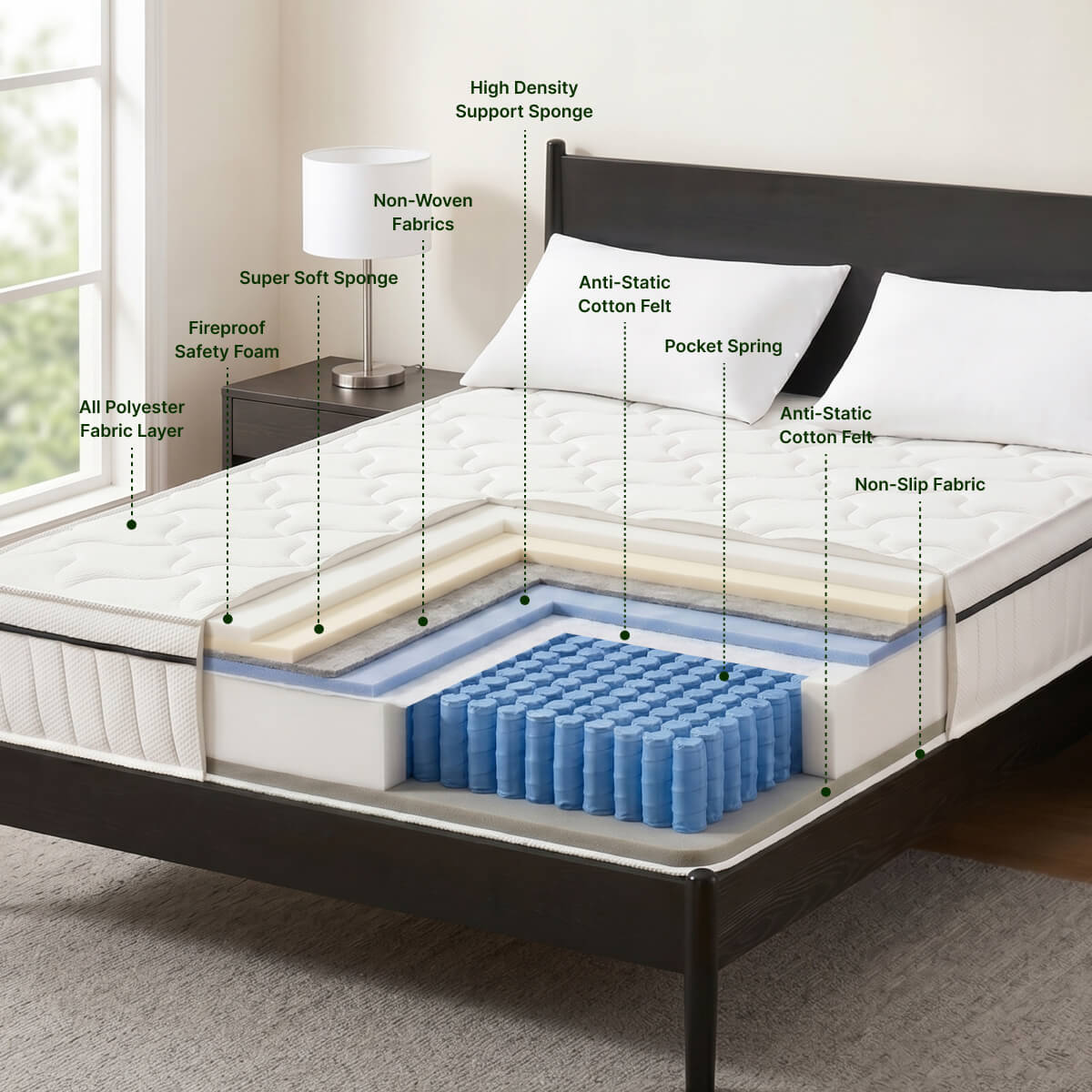 Ablyea Air Hybrid Mattress - Ablyea