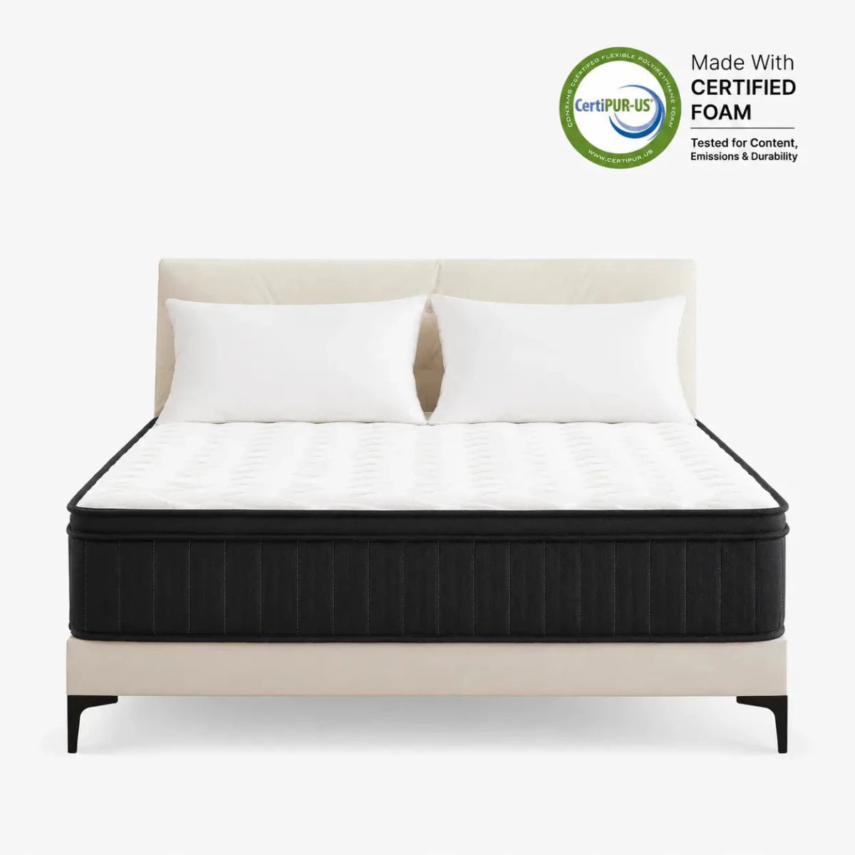 ABLYEA EcoPlush Hybrid Mattress - Ablyea