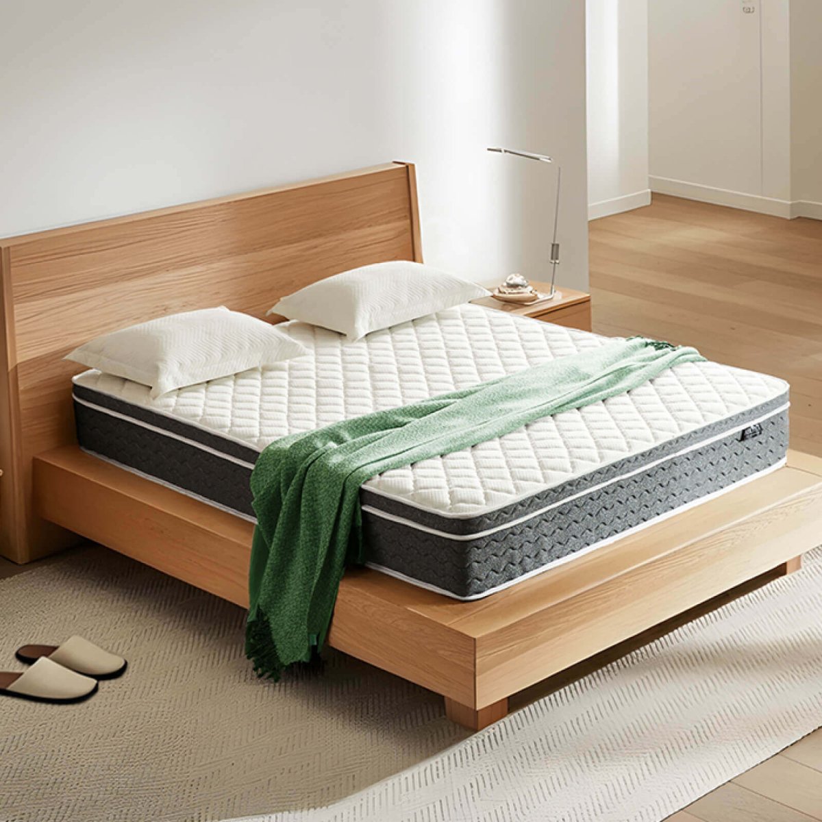 ABLYEA Gray Luxe Hybrid Mattress - Ablyea