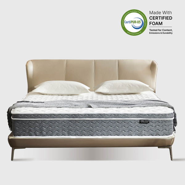 ABLYEA Gray Luxe Hybrid Mattress - Ablyea