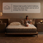 ABLYEA Gray Luxe Hybrid Mattress - Ablyea