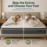 ABLYEA Gray Luxe Hybrid Mattress - Ablyea