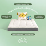 Ablyea Kids Memory Foam Bamboo Fiber Mattress - Ablyea