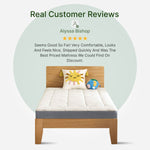Ablyea Kids Memory Foam Bamboo Fiber Mattress - Ablyea