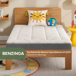 Ablyea Kids Memory Foam Bamboo Fiber Mattress - Ablyea