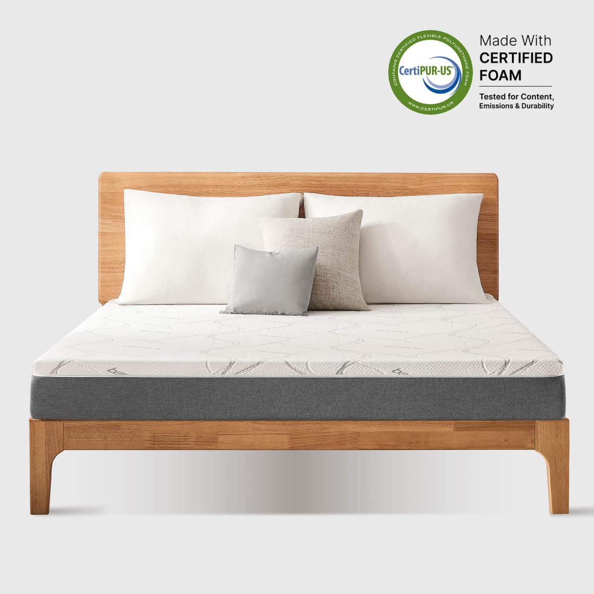 Ablyea Memory Foam Bamboo Fiber Mattress - Ablyea