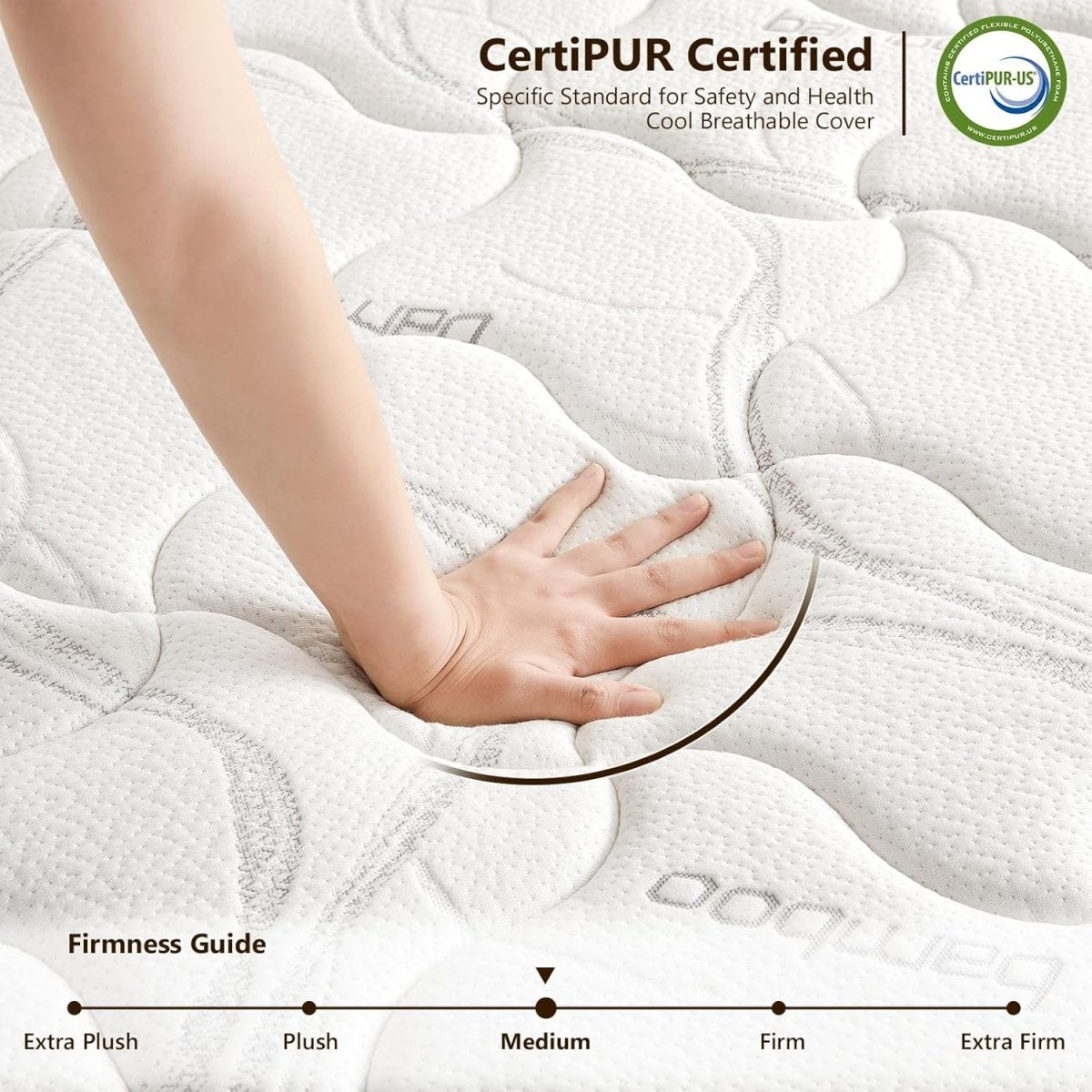 Ablyea Pro Bamboo Breeze Hybrid Mattress with Gel Memory Foam - Ablyea