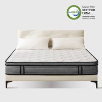 Ablyea Snowflake Hybrid Mattress with Gel Memory Foam - Ablyea
