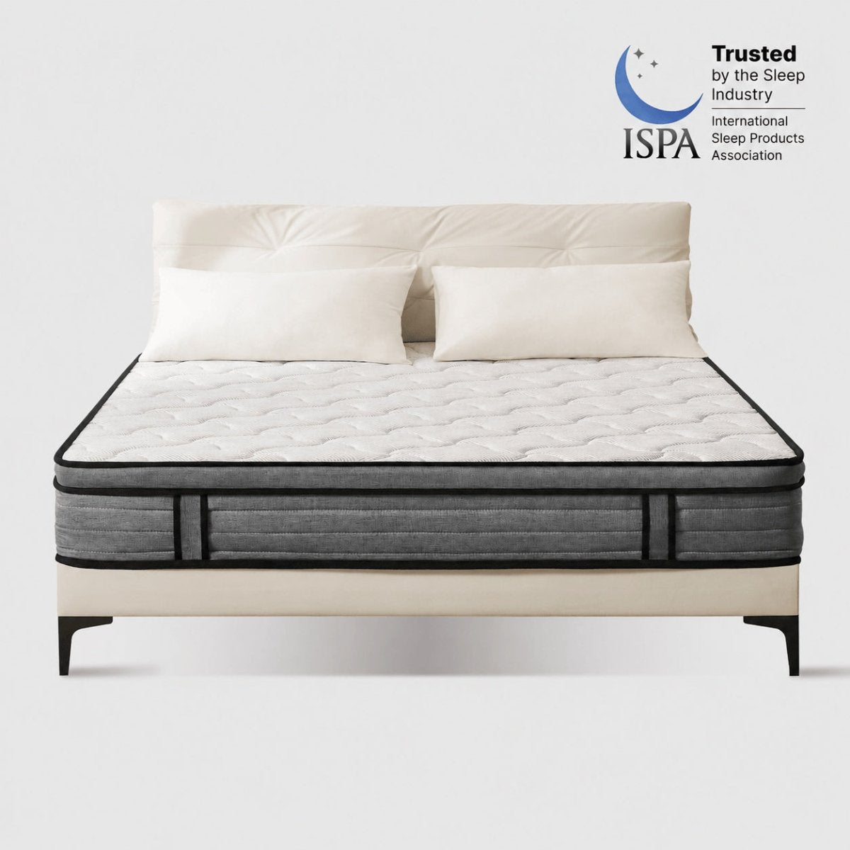 Ablyea Snowflake Hybrid Mattress with Gel Memory Foam - Ablyea