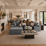 Cloud Modular Sectional Sofa – 4 - Seater with Chaise - Ablyea