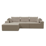 Cloud Modular Sectional Sofa – 4-Seater with Chaise - Ablyea