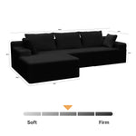 Cloud Modular Sectional Sofa – 4 - Seater with Chaise - Ablyea