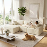 Cloud Modular Sectional Sofa – 4 - Seater with Chaise - Ablyea