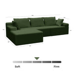 Cloud Modular Sectional Sofa – 4 - Seater with Chaise - Ablyea