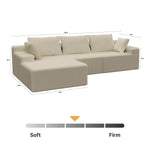 Cloud Modular Sectional Sofa – 4 - Seater with Chaise - Ablyea