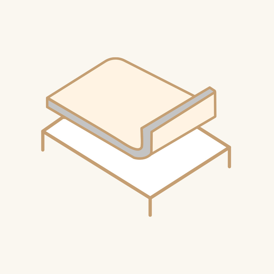 Ablyea 6” Kids Memory Foam Bamboo Fiber Mattress